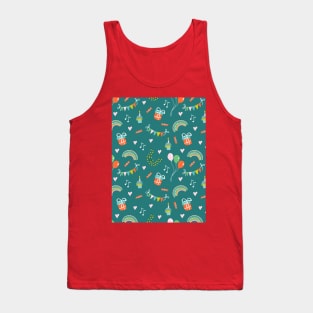 Cute birthday pattern Tank Top